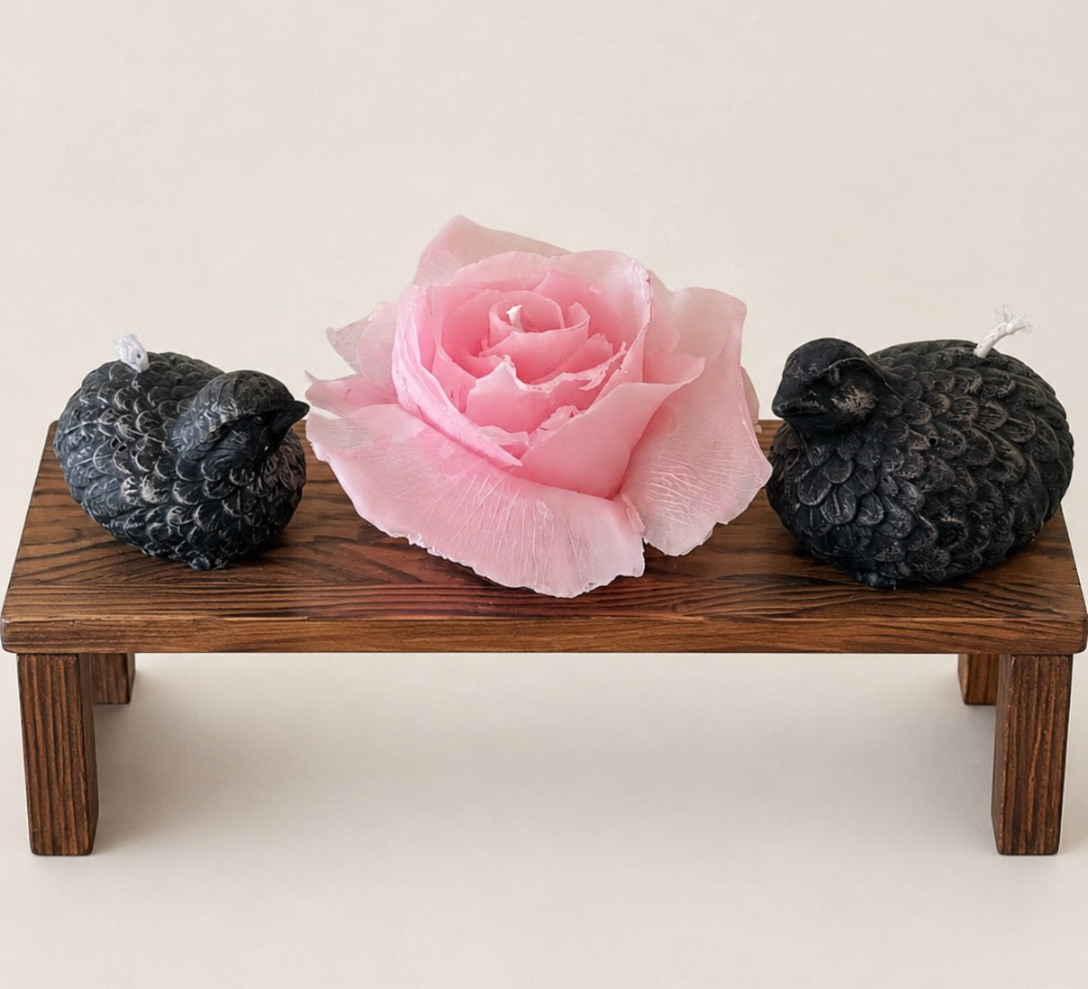 Obsidian Birds&Rose